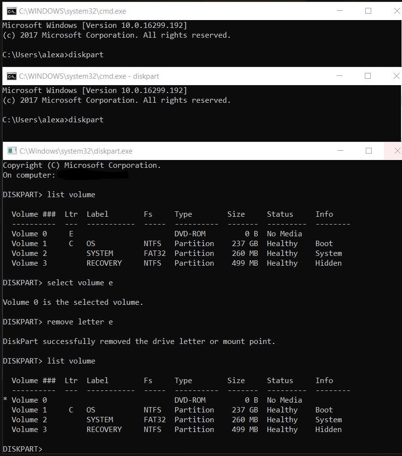 Hide Any Drive in Windows Using Command Prompt