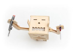 DIY Robot Tissue Box Holder