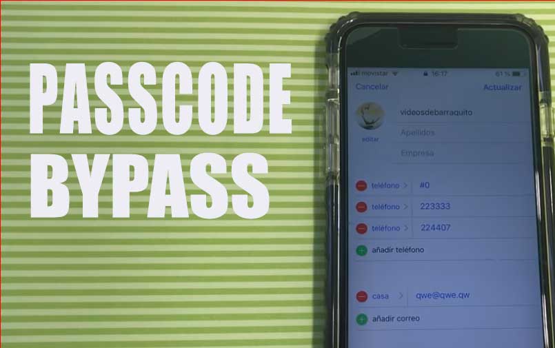 IOS 12 allows Passcode Bypass